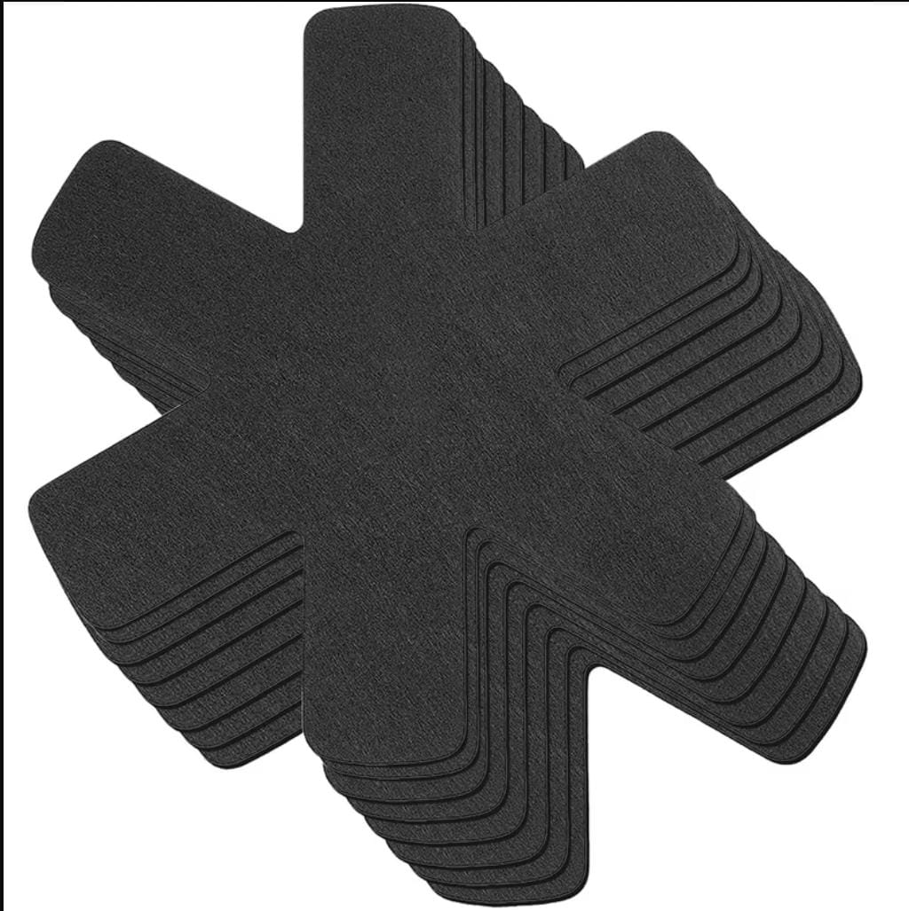 Pfannenschutzmatten 8er Set schützt vor Kratzern