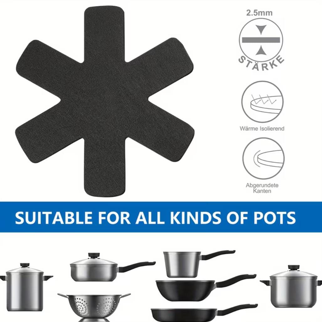 Pfannenschutzmatten 5er Set schützt vor Kratzern