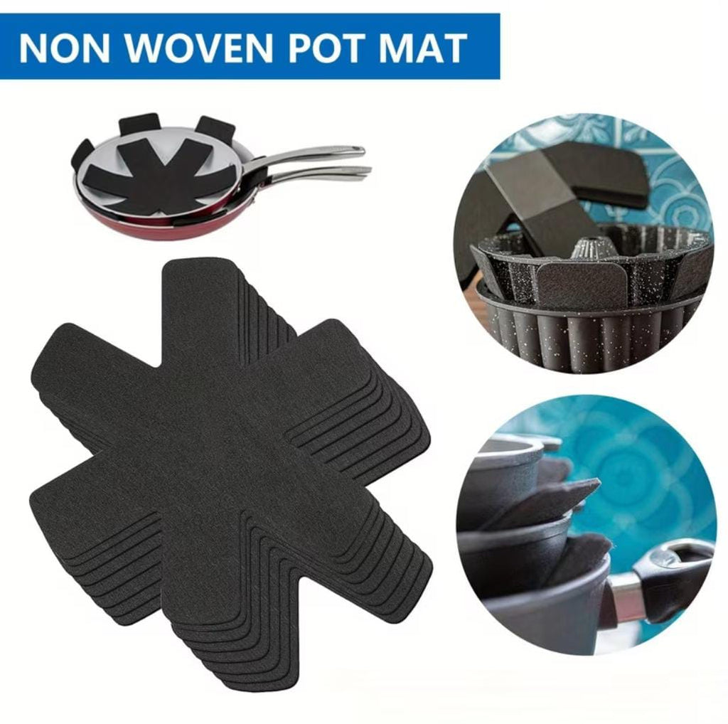 Pfannenschutzmatten 8er Set schützt vor Kratzern